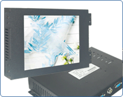 6.4英寸倒装式工业液晶显示器