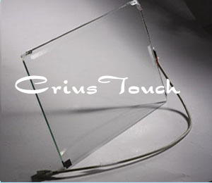 CriusTouch（格瑞斯）表面声波触摸屏 表面式触摸屏 声波屏 触摸显示器 触摸一体机 尺寸8.4寸-46寸 可定制尺寸和厚度