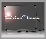 CriusTouch（格瑞斯）AG防眩触摸屏 anti-glare 防眩触摸屏 AG表面声波触摸屏 表面式声波触摸屏 表波屏 触摸显示器 触摸一体机 尺寸8.4寸-46寸