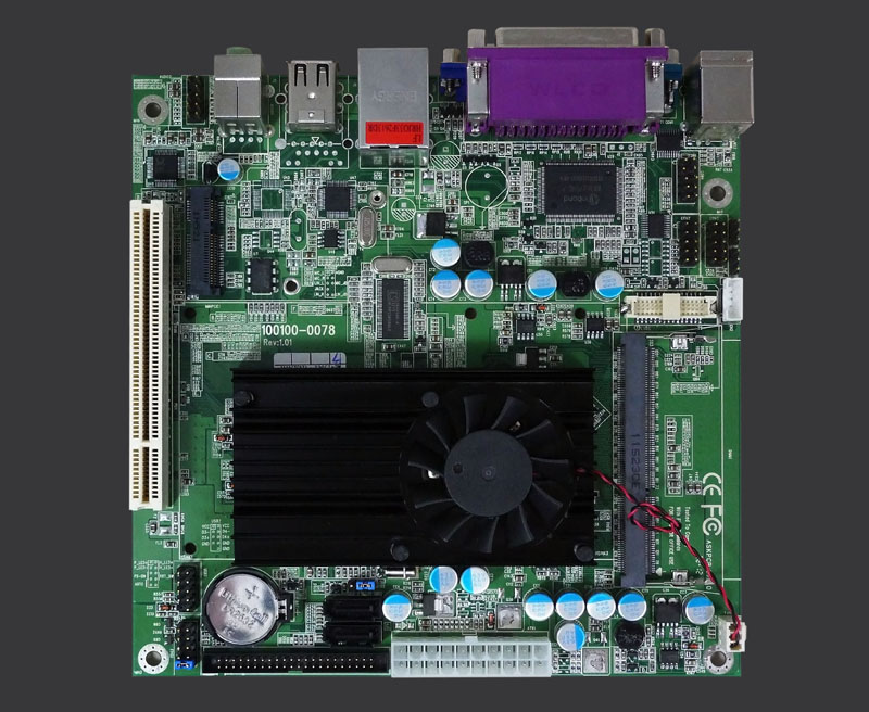 全新mini-ITX D425 D525主板 游戏机/POS/排队机/一体机