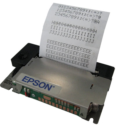 EPSON M-150II出租车计价器打印机 的士票打印机