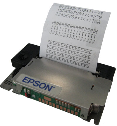 EPSON M-190.EPSON M-190G 出租车发票打印机 的士票打印机 仪器仪表打印机