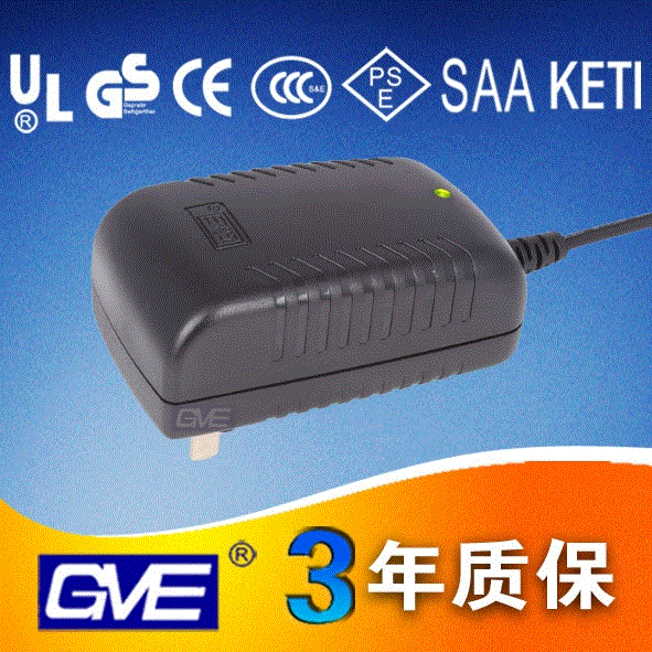 供应12V3A过UL.GS.CCC认证高品质开关电源适配器(GVE品牌)