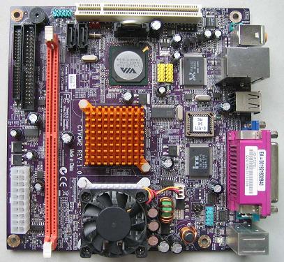 供应POS机主板威盛PC2000E+(精英C7VCM2 C7-D 1.5G CPU)