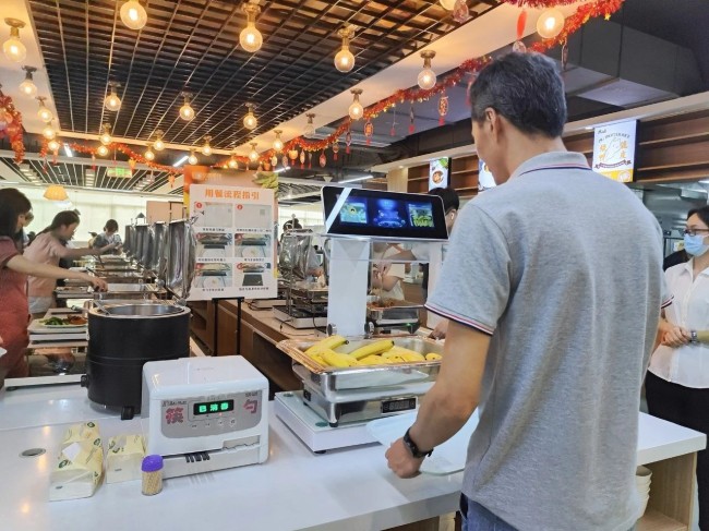 AI自助打餐秤