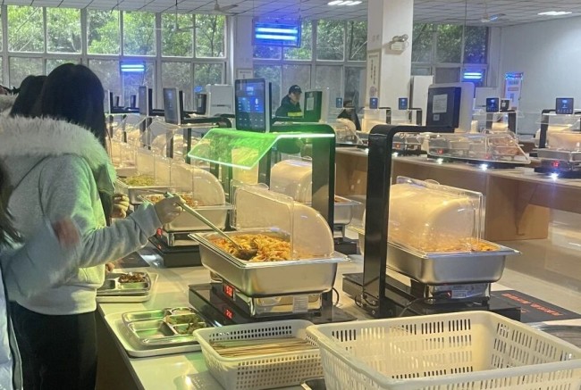 智慧食堂称重自助餐