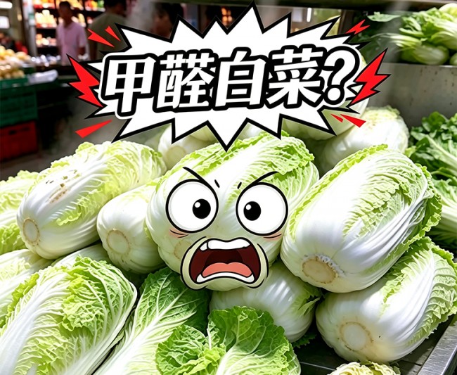 甲醛白菜暴露监管漏洞，智慧食安数字化筑牢餐桌安全防线