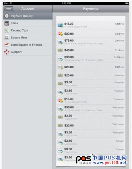 颠覆传统银台：Square 推出电子卡包和 iPad 电子银台--中国POS机网