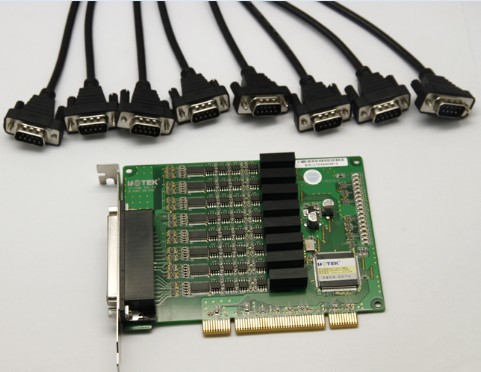 宇泰科技全新一款光电隔离8口RS232 PCI多串口卡震撼上市